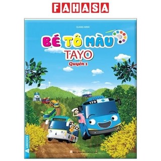 Sách Bé Tô Màu Tayo - Quyển 1