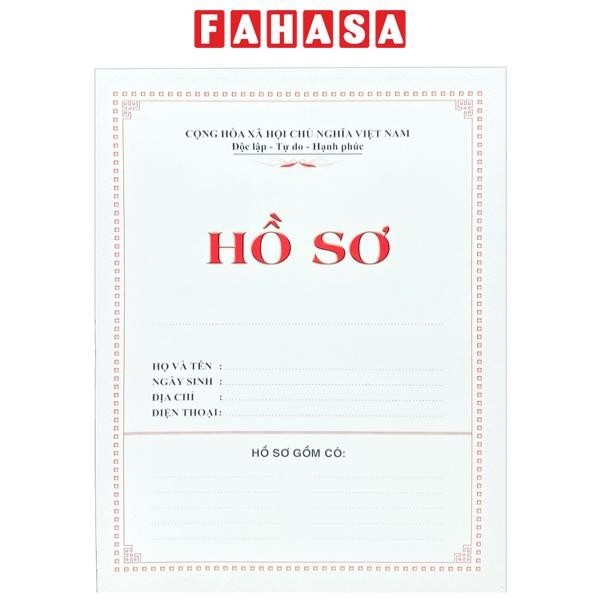 Bộ Hồ Sơ Cao Cấp 02 - Fahasa