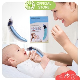 Máy Hút Mũi Cho Bé Đầu Silicon Mềm Tiện Lợi Tặng Cáp Sạc Và Đầu Hút