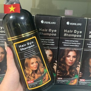 【Nhà máy bán hàng trực tiếp】Thuốc nhuộm tóc đỏ-nhuộm tóc tại nhà，thuốc nhuộm thực vật không làm hại tóc 500ml