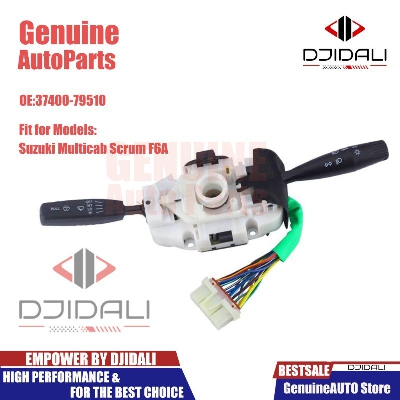 Suzuki Multicab Scrum F6A Đèn pha / Đèn tín hiệu / Công tắc kết hợp điều khiển gạt nước 37400-79510 