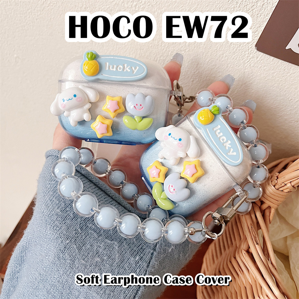 [Giảm giá] Dành cho vỏ HOCO EW72 Vỏ silicon mềm DIY Vỏ tai nghe tạo kiểu dáng dễ thương