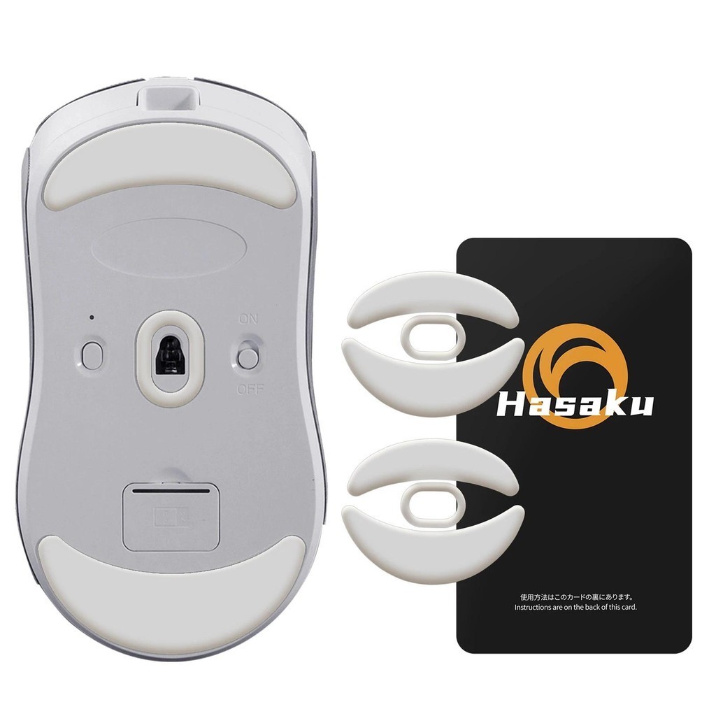 2 Bộ Giày Trượt Chân Chuột Chơi Game Viền Tròn HASAKU Cho VGN Dragonfly F1 / F1 Pro / F1 Pro Max Tha