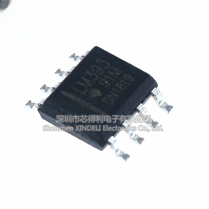 LM393DR LM393DR LM358DR SOP-8 LM393 Tiêu thụ điện áp thấp Ngăn điện áp Ngăn điện áp kép IC Chip LM39