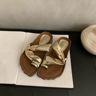 Dép xỏ ngón đế dày đế phẳng mới St