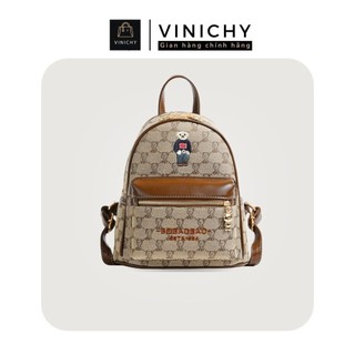 Balo nữ thời trang, Balo đi học VINICHY size 25cm HA537 unisex đựng vừa laptop