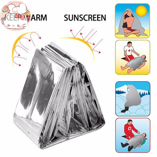 Chăn gấp khẩn cấp onemeter 210cm * 130cm Bạc / Vàng cứu hộ khẩn cấp Shel EN