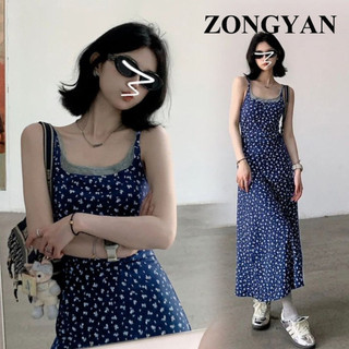 ZONGYAN váy Đầm váy nữ body đầm Stylish Minimalist Vintage Casual WLQ24803IK 32Z240808