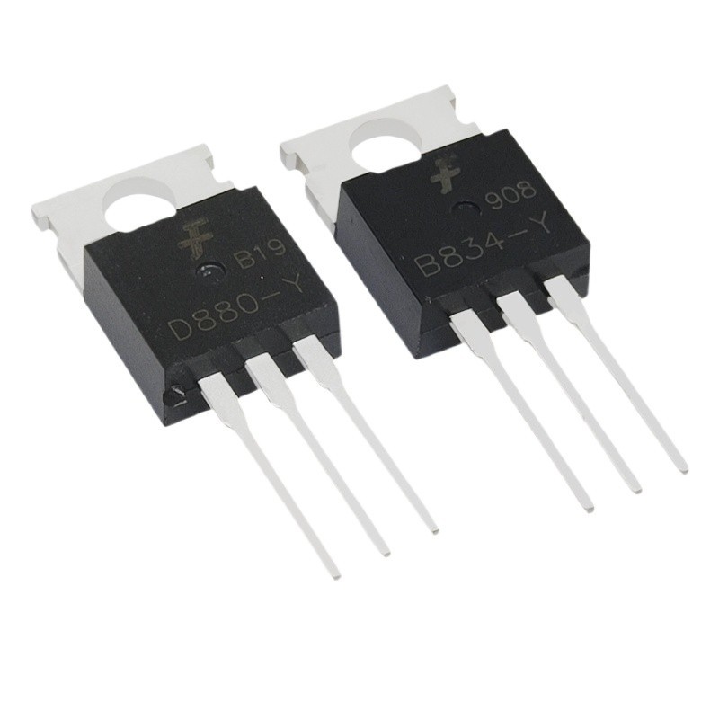 10 Cái / lốc 50 Cái / lốc D880-Y / B834-Y TO-220 60V 3A 40W Bộ Khuếch Đại Công Suất Âm Thanh Ống 2SD