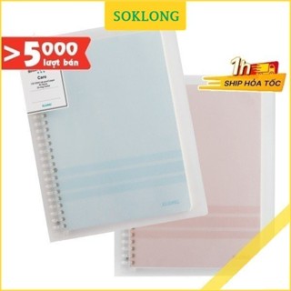 Sổ còng Klong B5 ruột chấm tròn dotgrid/ caro/ kẻ ngang [SOKLONG], giấy refill binder B5 tùy chọn