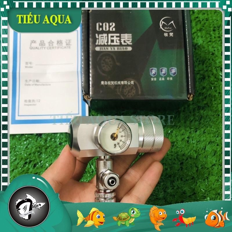 Van Cơ MUFAN - Van Tinh Chỉnh CO2 Mufan Có Đồng Hồ Báo Áp Suất