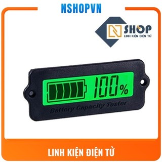 Mạch hiển thị mức năng lượng pin đa năng Xanh lá - Xanh dương