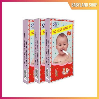 Rơ Lưỡi Đông Pha cho trẻ sơ sinh (10 Hộp 50 Cái) - rơ lưỡi em bé