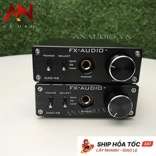 DAC X6 – GIẢI MÃ ÂM THANH 24 bit/192kHz