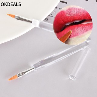 OKDEALS Cọ môi Dụng cụ trang điểm làm đẹp linh hoạt di động
