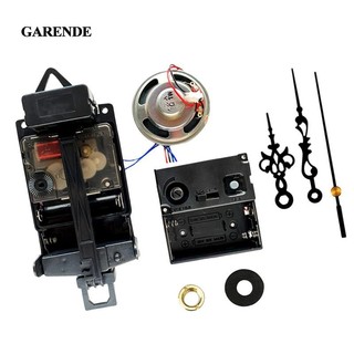 Garende Con lắc Đồng hồ chuyển động Công cụ sửa chữa Đồng hồ thay thế Phụ kiện chạy bằng pin DIY Cơ chế Giai điệu Bộ đồng hồ