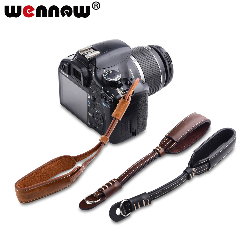 Dây Da PU Máy Ảnh Dây Đeo Tay Cầm Cho Sony Alpha 7 IV A7M4 A7C A9III A7CII ZV-E1 ZV-E10 II ZV-E10L A