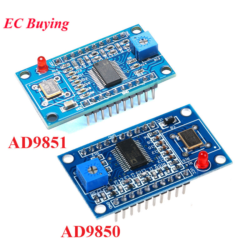 AD9850 AD9851 DDS Mô-đun phát triển mô-đun phát triển 0-70 MHz 0-40 MHz 2 sóng sin và 2 sóng vuông