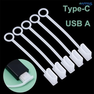 Phích Cắm Bụi Cho Type-c Sạc Nối Dài Truyền Dữ Liệu Dây Chặn Cáp Có USB A Bộ Sạc Bảo Vệ