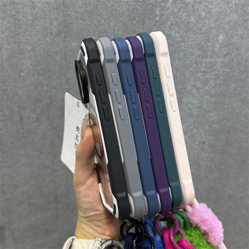 Ốp điện thoại từ tính trong suốt sang trọng cho iPhone 16 15 14 13 12 11 Pro Max 16 Plus Vỏ bảo vệ toàn diện Vỏ cứng chống sốc | BigBuy360 - bigbuy360.vn