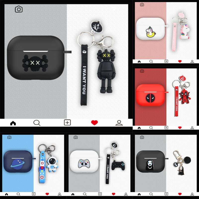 Ry09 CHO hộp đựng airpod4 / hộp đựng airpod 3 vỏ silicon loạt vỏ bảo vệ chống bụi cho airpod 4 / air