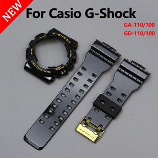 Viền dây đeo silicon mịn kèm dụng cụ cho bộ nhựa Casio G-ShockGA-110 GA100 GD-120