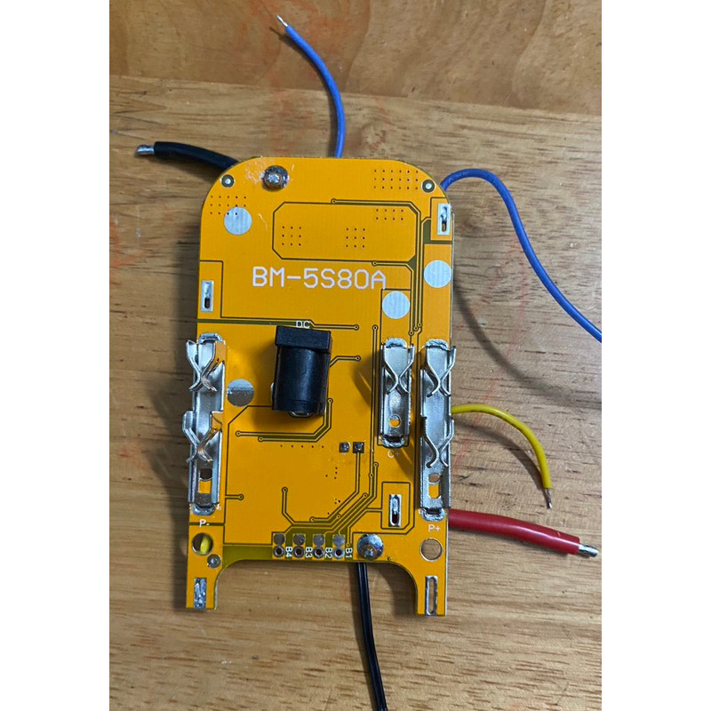 Mạch pin Makita 5S 80A 18V -21V bảo vệ pin 3.7V Mạch 5S Makita 3Fet 90a tải lớn nhận máy hãng. chạy 