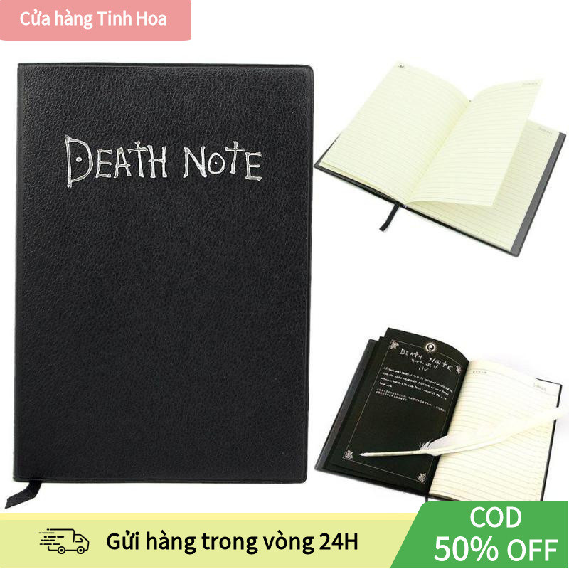 【COD】Death note [Có hộp và tặng kèm bút lông, kẹp sách] sổ death note sổ anime/sổ note/sổ da