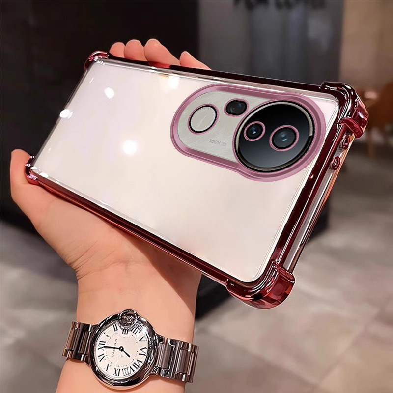 Ốp Lưng Cho VIVO S30 Pro Mini Vivo S30 S20 S19 Pro Mềm Tpu Bốn Góc Đệm Khí Chống Rơi Mạ Điện Vỏ Điện