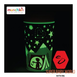 CỐC 360 ĐỘ CHỐNG ĐỔ PHÁT SÁNG MUNCHKIN 266ML Dành Cho Bé Tập Uống