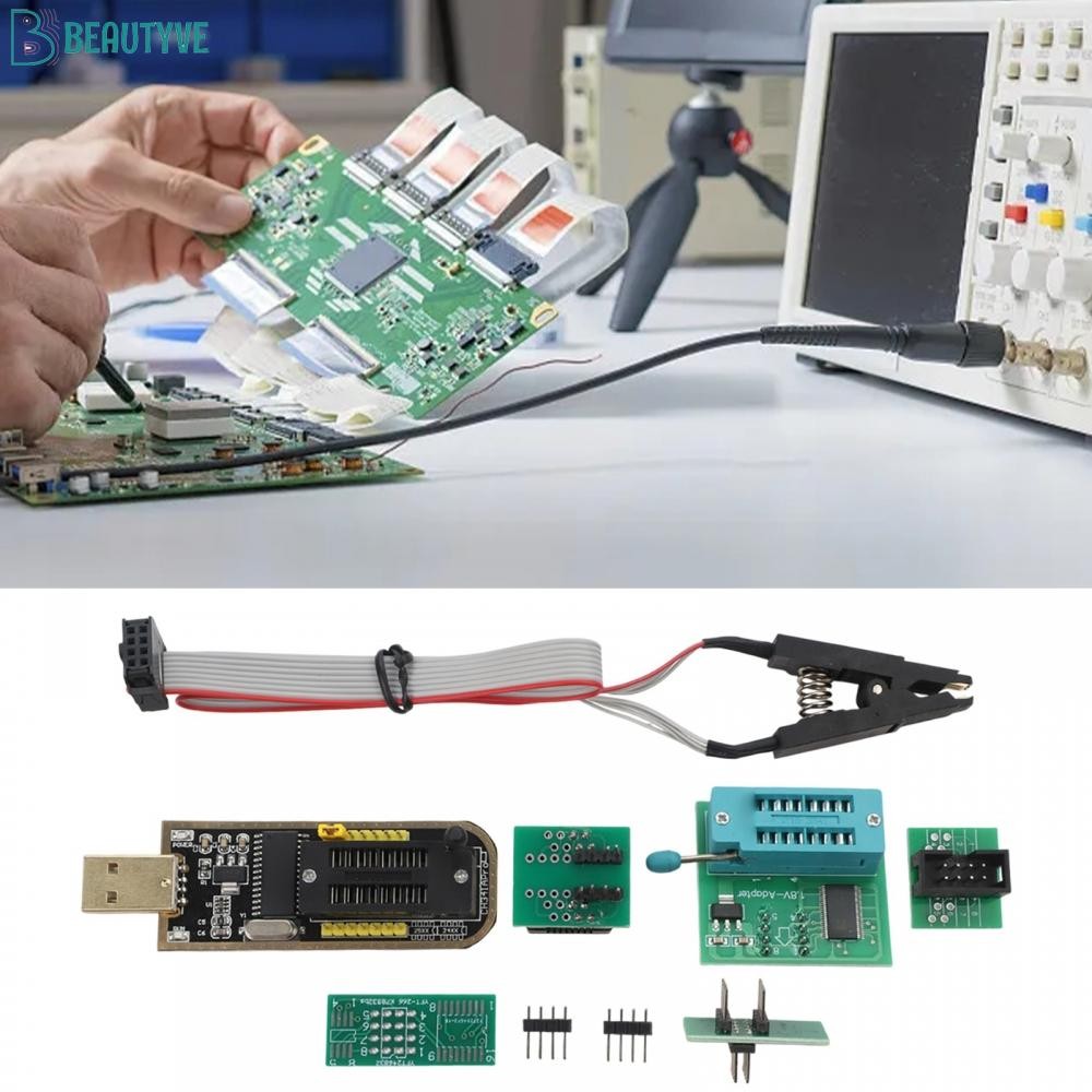 Easily Program For EEPROMs Using For CH341A For USB Programmer with SOP8 Adapter