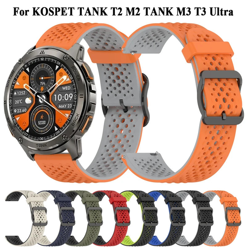 Dành Cho KOSPET TANK T3 Ultra 2 Dây Đeo Đồng Hồ Cho KOSPET TANK T3 / M3 Ultra / TANK T2 / TANK M2 Vò