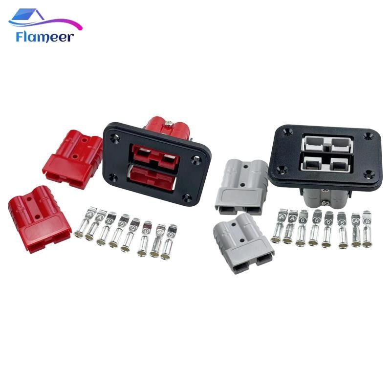 Bảng gắn phích cắm Phụ kiện bên ngoài chống mưa Bảng gắn phích cắm 50A