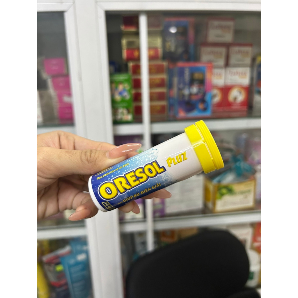 Viên sủi oresol globe - ống 10 viên- bù điện giải, tránh mất nước