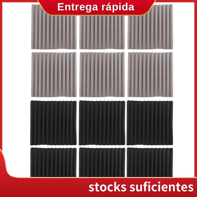12 Chiếc Acoustic Foam Board, Studio Wedge Tile, Acoustic Foam Cách Âm Pyramid Studio Treatment Wall