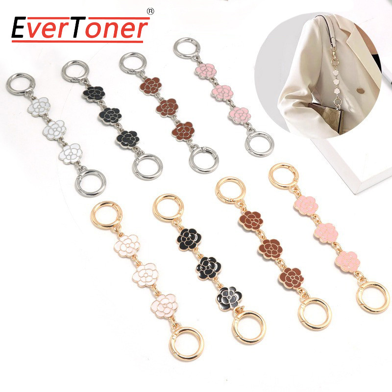 EverToner Túi Phụ Kiện Camellia Hình Phần Cứng Túi Xách Dây Đeo Mở Rộng Túi Dây Xích Thay Thế Túi Xá