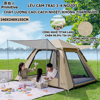Lều dã ngoại tự động 3-4 người,Lều Cắm Trại,Phù Hợp Đi Camping Dã Ngoại