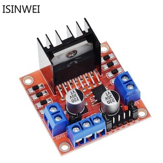 Dual h bridge dc stepper motor drive bảng điều khiển mô-đun l298n