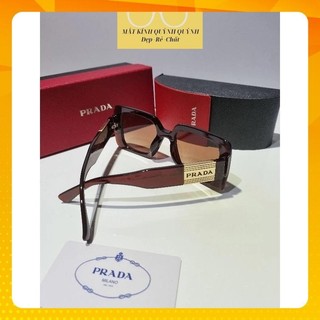 Giá sỉ kính râm mát thời trang nữ form vuông bản to pra 58007 siêu sang chảnh