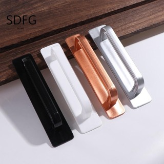 SDFG door pull, surface mounted no punching door handle, fashion knobs push-pull self-adhesive cabinet handle window