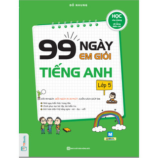 Sách 99 ngày em giỏi tiếng anh - lớp 5