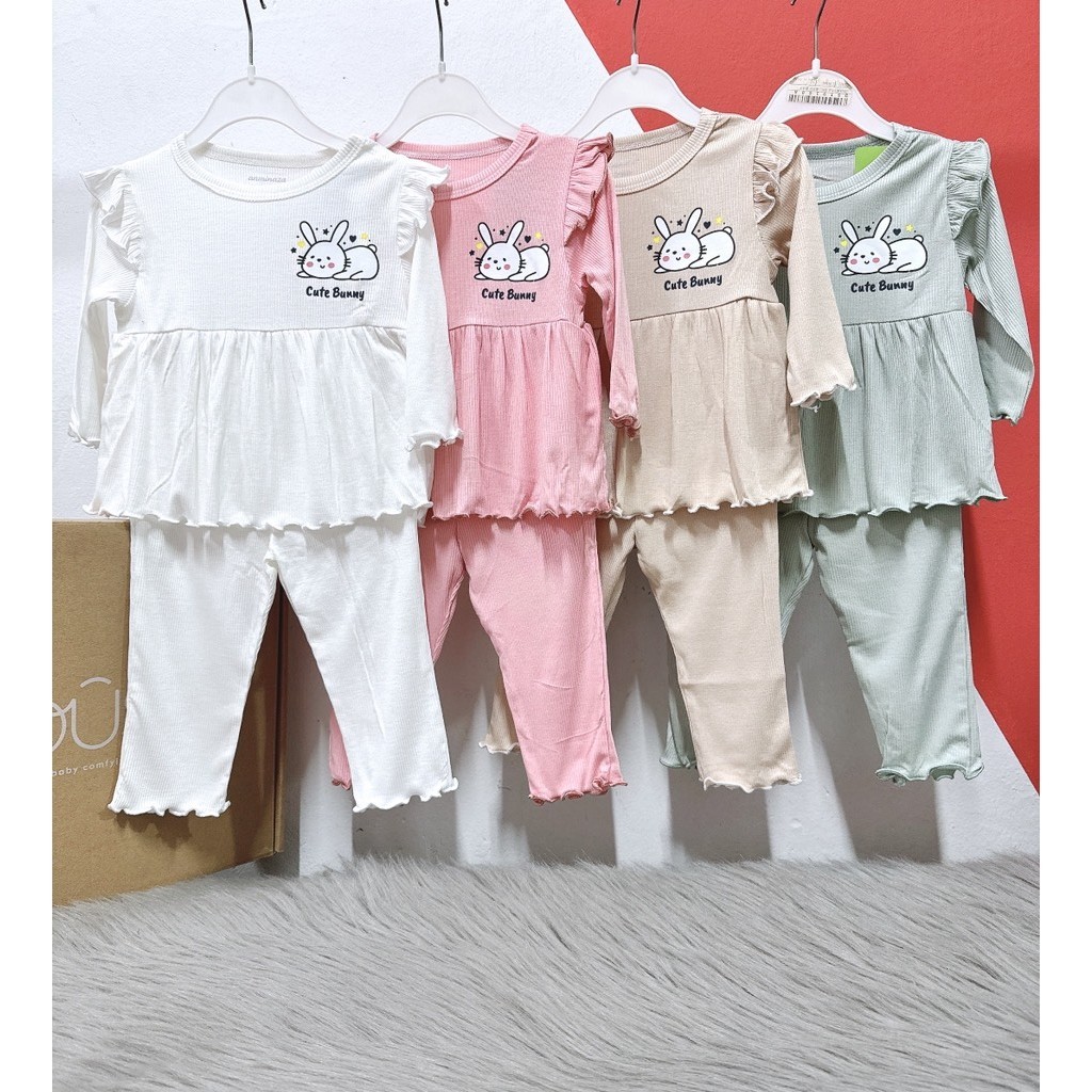 [Anminaza]Bộ dài tay thun mềm