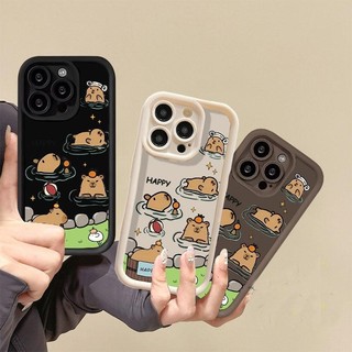 Vỏ Capybara Cho Realme C53 C51 C55 C20 C11 C21 C21Y C25Y C30 S C31 C33 C35 C25 C15 C67 12 11 8 5 5i 7i 8i Pro Plus Vỏ Điện Thoại Silicon Mềm Chống Sốc Dễ Thương