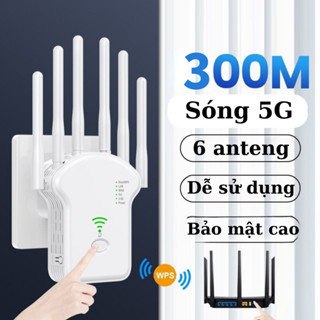 Bộ kích sóng wifi băng tần kép tốc độ 300M .Bộ khuếch đại tín hiệu không dây WIFI 5G , hàng nội địa chính
