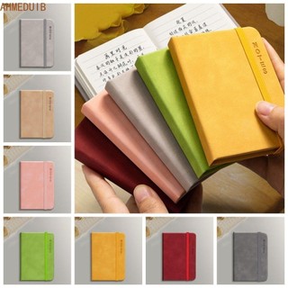 Ahmeduib a7 mini notebook, agenda organizer memo diary planner pocket notepad, simple diary notebook word book dày cung cấp văn phòng