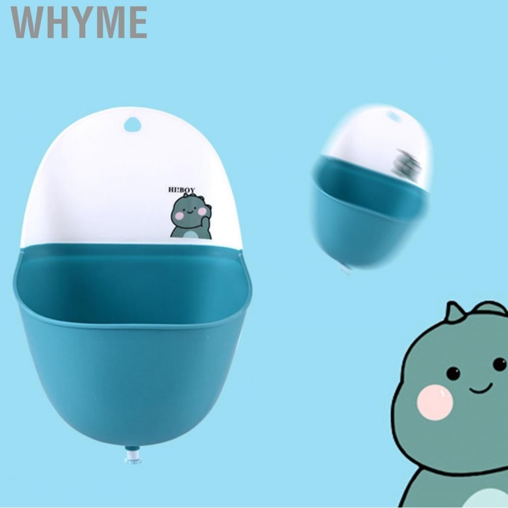 WHYME Bồn Tiểu Cho Bé Nhẹ Di Động PP TPR Bền Đeo Dung Tích Thực Tế Phong Cách Hoạt Hình Dễ Dàng Có Thể Gập Lại Bô Tập Luyện Cho Gia Đình