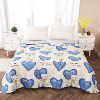 Chăn mùa hè, chăn mùa hè, điều hòa giặt bằng cotton, chăn mát mẻ mùa hè
