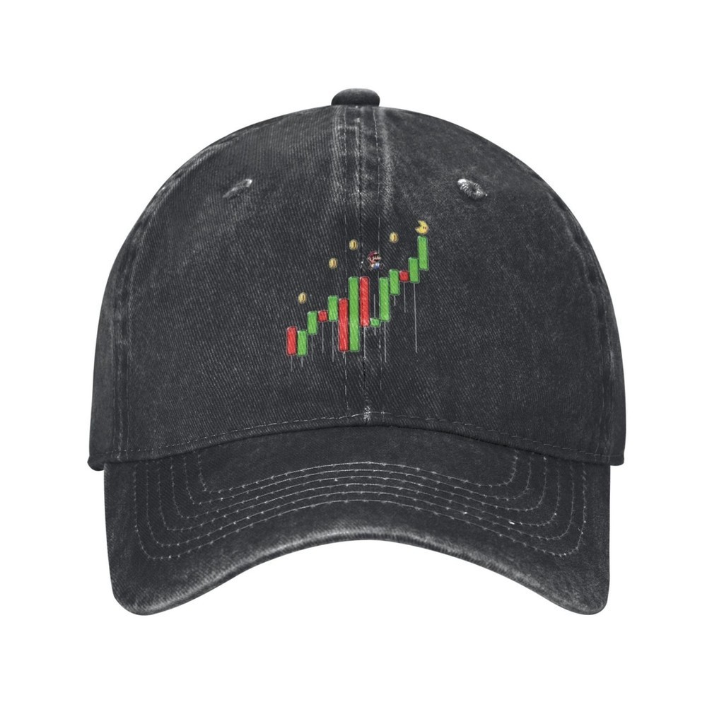 Mũ bóng chày mềm Super Crypto WorldPersonality Cotton