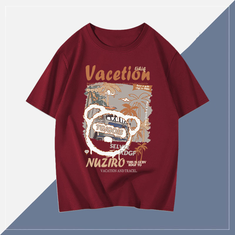 Áo phông nam Local Brand BEEYANBUY oversized thư TEE áo thun cổ tròn form rộng BOXY unisex cổ tròn áo boy phố 1k unisex-A1979 20240808
