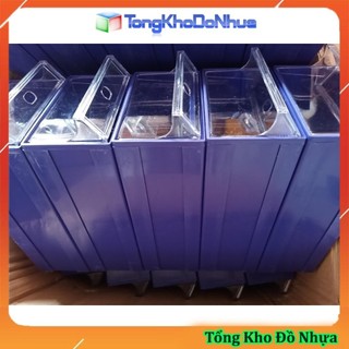 Hộp đựng linh kiện điện tử, đựng đồ đa năng F7 kích thước 242x130x76mm ( xanh vàng trắng) GIÁ CỦA 1 HỘP